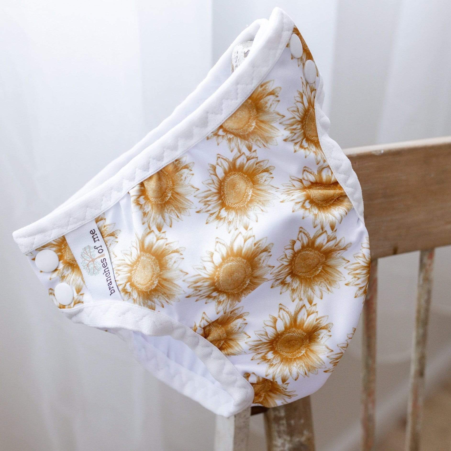 Classic Sunflowers Swim Nappy